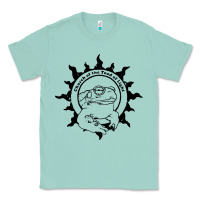Seafoam church of the toad of light psychedelic frog Classic Tee - artisFamous