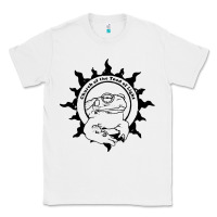 White church of the toad of light psychedelic frog Classic Tee - artisFamous