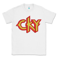 White cky Classic Tee - artisFamous