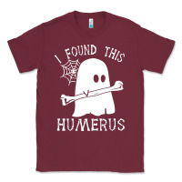Burgundy halloween i found this skeleton Classic Tee - artisFamous