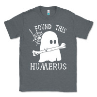 Charcoal Heather halloween i found this skeleton Classic Tee - artisFamous
