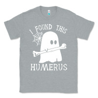 Heather Grey halloween i found this skeleton Classic Tee - artisFamous