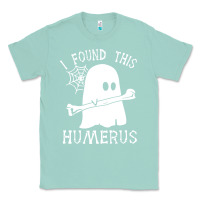 Seafoam halloween i found this skeleton Classic Tee - artisFamous