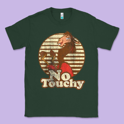 Emperor’s New Groove Kuzco Llama No Touchy Classic Tee Designed By Artisfamous