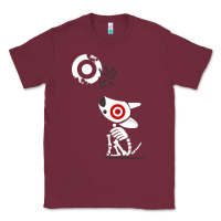 Burgundy target team member halloween Classic Tee - artisFamous