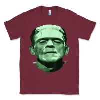 Burgundy frankenstein Classic Tee - artisFamous