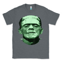 Charcoal Heather frankenstein Classic Tee - artisFamous