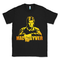 Black macgyver actor movie Classic Tee - artisFamous