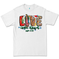 White Love ComeDown Luke 2.11-2 Premium Tee - CowhideDigitalArt