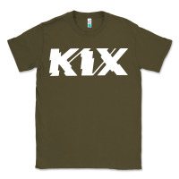 Army Green kix Classic Tee - artisFamous
