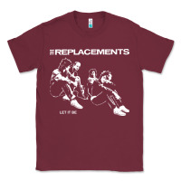 Burgundy let it be the replacements Classic Tee - artisFamous