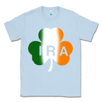 Dusty Blue ira irish lucky shamrock Classic Tee - artisFamous