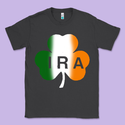 Ira Irish Lucky Shamrock Classic Tee Designed By Artisfamous
