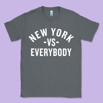 New York Vs Everybody Classic Tee Designed By Artisfamous