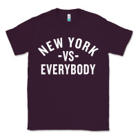 Plum new york vs everybody Classic Tee - artisFamous
