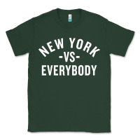 Sports Green new york vs everybody Classic Tee - artisFamous