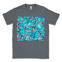 Charcoal Heather humpback whale tumbler Classic Tee - BarkalooDesign