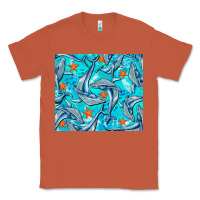 Copper humpback whale tumbler Classic Tee - BarkalooDesign