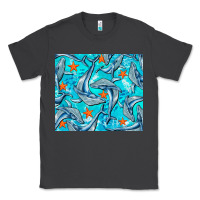 Smoke humpback whale tumbler Classic Tee - BarkalooDesign