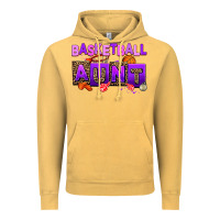 Vintage Mustard basketball aunt Vintage Hoodie - AdoDesignShop