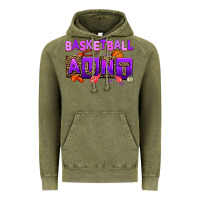 Vintage Olive basketball aunt Vintage Hoodie - AdoDesignShop