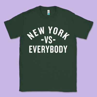 New York Vs Everybody Classic Tee Designed By Artisfamous