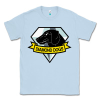Dusty Blue diamond dogs classic Classic Tee - artisFamous