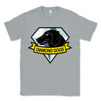 Heather Grey diamond dogs classic Classic Tee - artisFamous