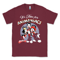 Burgundy it’s time for animaniacs Classic Tee - artisFamous