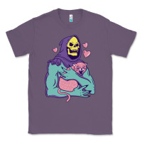 Lavender skeletor's hug cat Classic Tee - artisFamous