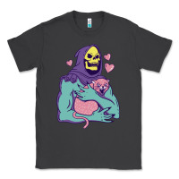 Smoke skeletor's hug cat Classic Tee - artisFamous