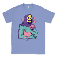Colony Blue skeletor's hug cat Classic Tee - artisFamous