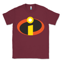 Burgundy incredibles crop top Classic Tee - artisFamous