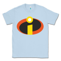 Dusty Blue incredibles crop top Classic Tee - artisFamous