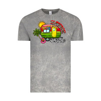 Cloud Rock summer camping Vintage Tee - CowhideDigitalArt