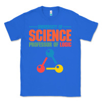 True Royal UNIVERSITY OF SCIENCE PROFESSOR OF LOGIC Classic Tee - artisFamous