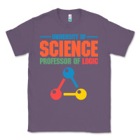 Lavender UNIVERSITY OF SCIENCE PROFESSOR OF LOGIC Classic Tee - artisFamous