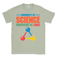 Matcha UNIVERSITY OF SCIENCE PROFESSOR OF LOGIC Classic Tee - artisFamous