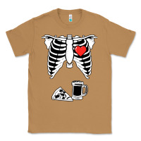 Toasted Coconut dad skeleton halloween beer pizza Classic Tee - artisFamous