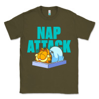 Army Green nap attack Classic Tee - artisFamous