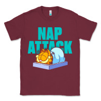 Burgundy nap attack Classic Tee - artisFamous