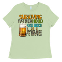 Matcha surviving fatherhood one beer at a  time Ladies Tee - Artiststas