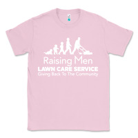 Bubblegum Pink raising men lawn care Classic Tee - artisFamous