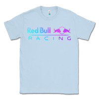 Dusty Blue red racing Classic Tee - artisFamous