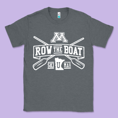 Row The Boat Minnesota Classic Tee Designed By Artisfamous