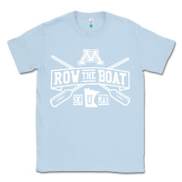Dusty Blue row the boat minnesota Classic Tee - artisFamous