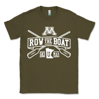 Army Green row the boat minnesota Classic Tee - artisFamous