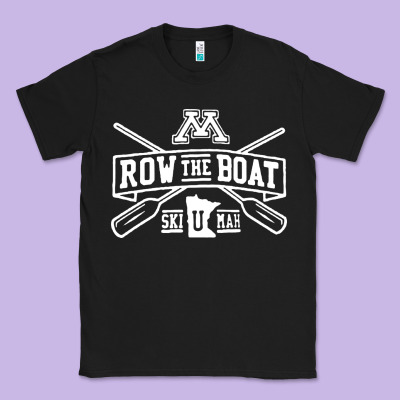 Row The Boat Minnesota Classic Tee Designed By Artisfamous