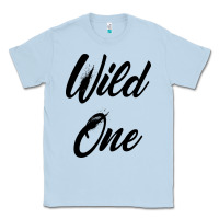 Dusty Blue wild one Classic Tee - artisFamous