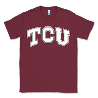 Burgundy tcu Classic Tee - artisFamous